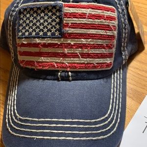 Men’s American Flag Vintage wash Baseball Cap
